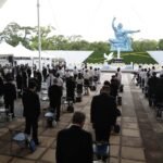 Nagasaki guarda un minuto de silencio en recuerdo del lanzamiento de la bomba nuclear en su 80 aniversario