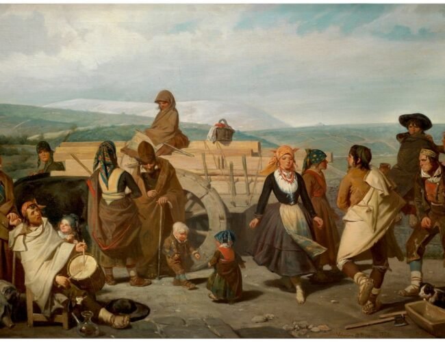 El Prado reúne las pinturas donde Valeriano D. Bécquer retrató las costumbres por provincias
