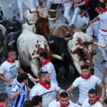 Segundo encierro de San Fermín 2026, en directo | Los Cebada Gago brindan un encierro rápido y compacto