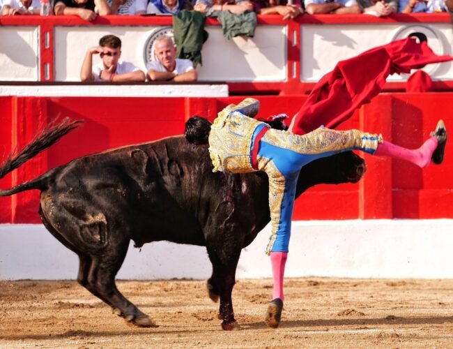 Marco Pérez sufre una herida en el muslo derecho con dos trayectorias en la última corrida de la Feria Santander
