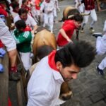 Sexto encierro de San Fermín 2026, en imágenes