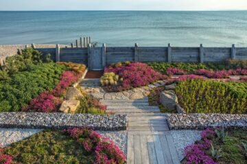 Instrucciones para plantar un jardín junto al mar