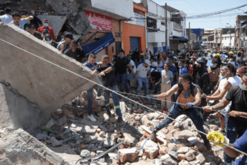 Aumenta a 273 cifra de muertos y son 377 los desaparecidos en Colombia tras sismo