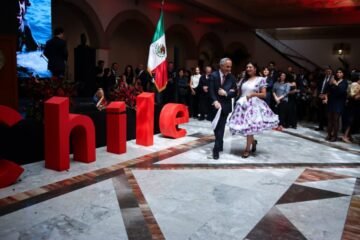 Chile celebró sus Fiestas Patrias en México con una recepción que reunió a más de 800 personas