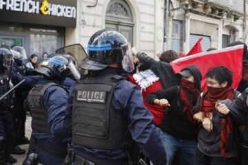 Suben a 6 mil los detenidos en Francia durante las protestas estudiantiles