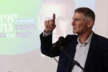 Yair Golan propone alianza con partidos árabes para sacar a Netanyahu del poder